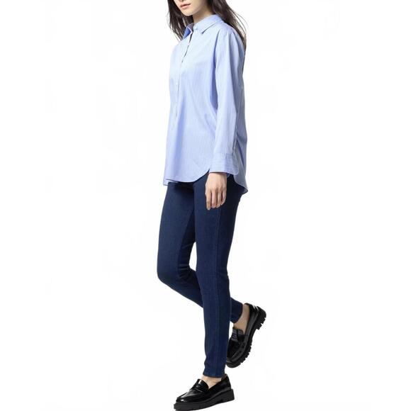 Uniqlo Ultra Stretch Denim Legging Pants | Tall Blue Jeggings XS - Picture 1 of 9